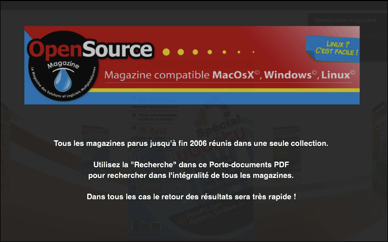 OpenSource magazine vignette