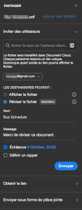 Révision de documents avec Acrobat