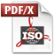 Icône de fichier PDF/X